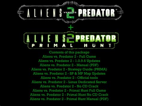 Aliens vs. Predator 2 ALL IN ONE EDITION (AvP2).